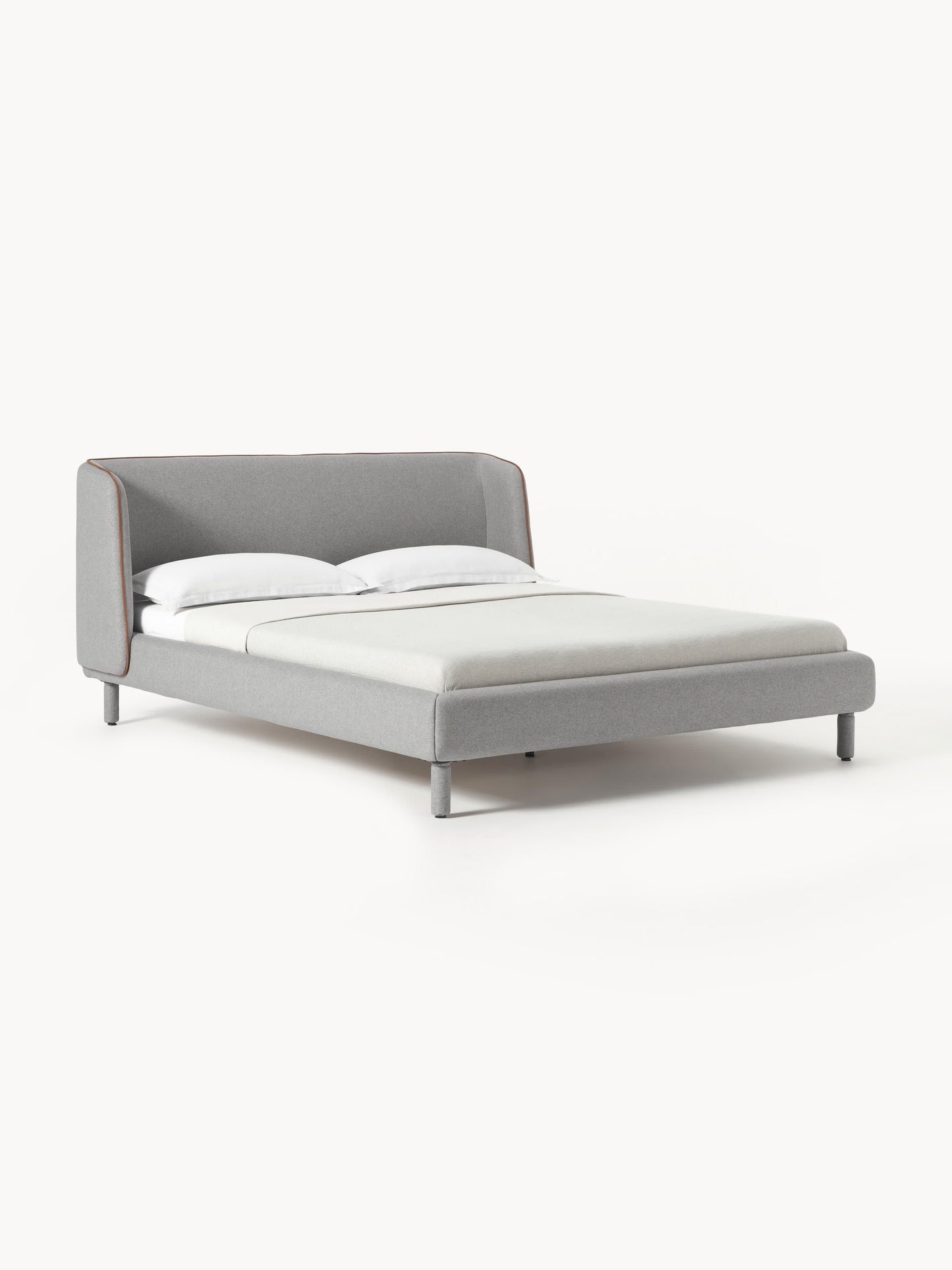 Lumar Upholstered Bed with Headboard