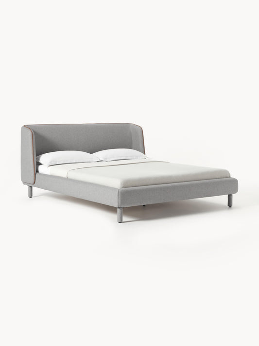 Lumar Upholstered Bed with Headboard