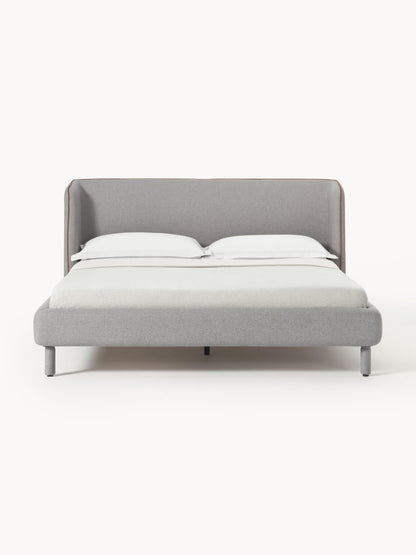 Lumar Upholstered Bed with Headboard