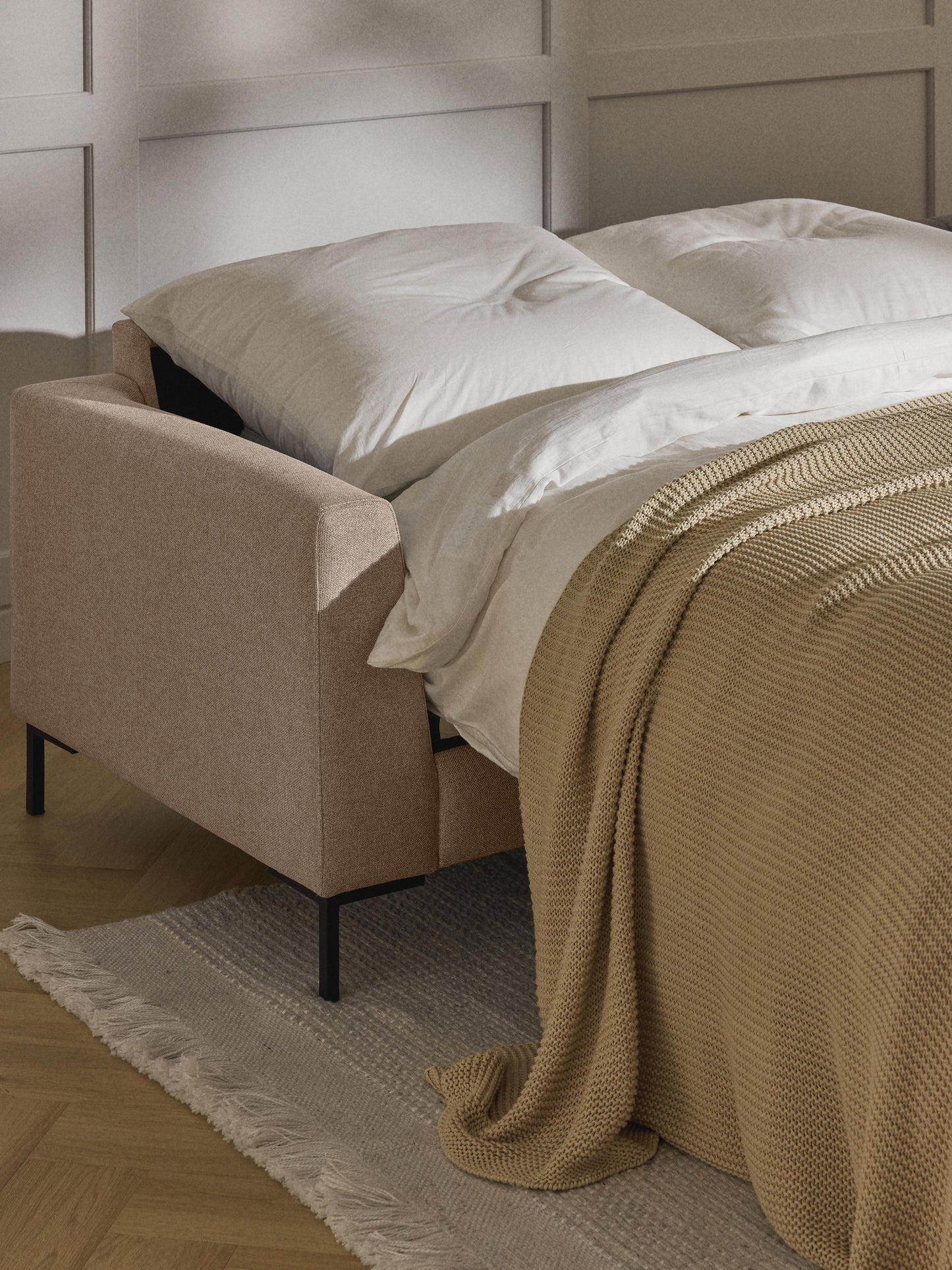 Lunara Sofa Bed with Mattress, 3-Seater