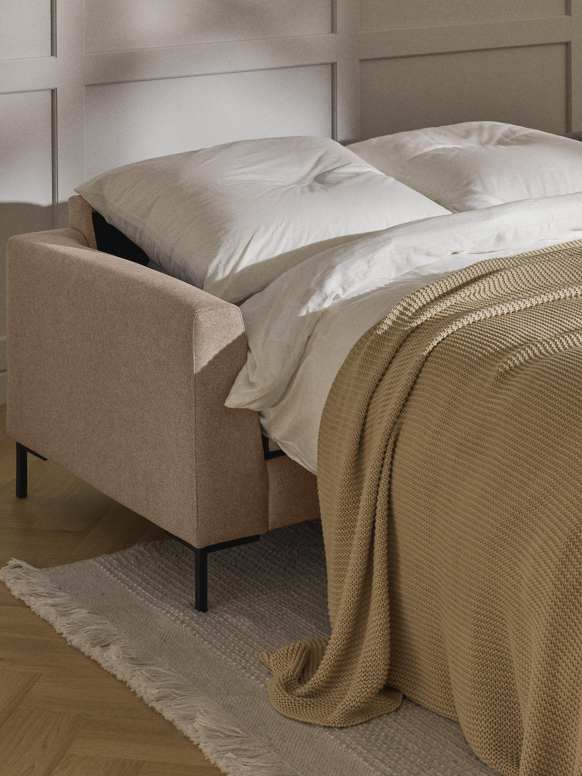 Lunara Sofa Bed with Mattress, 3-Seater