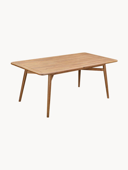 Marcen Garden Table in Acacia Wood, 180 x 90 cm
