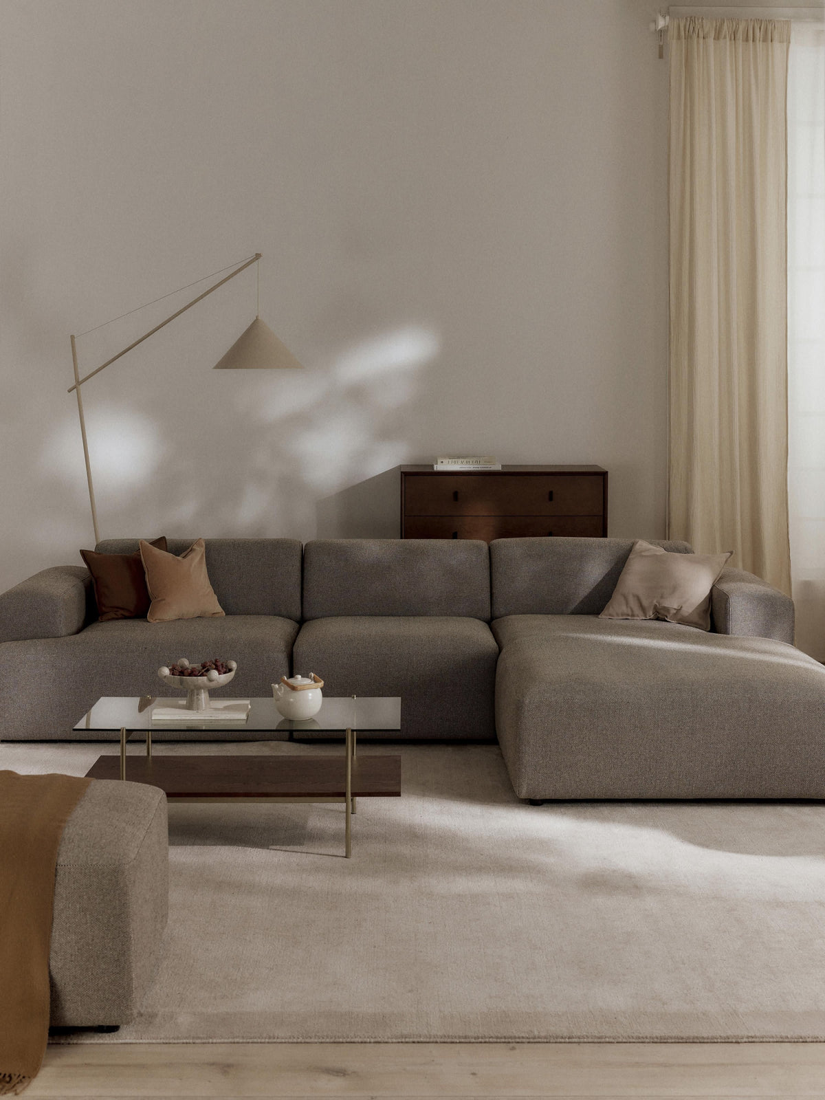 Melvie 4-Seater Corner Sofa