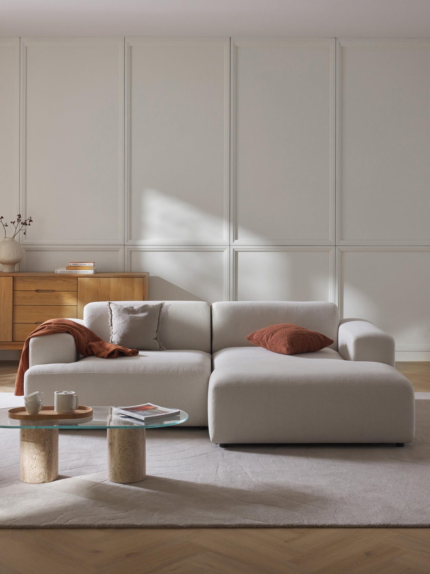 Melvie Corner Sofa, 3-Seater