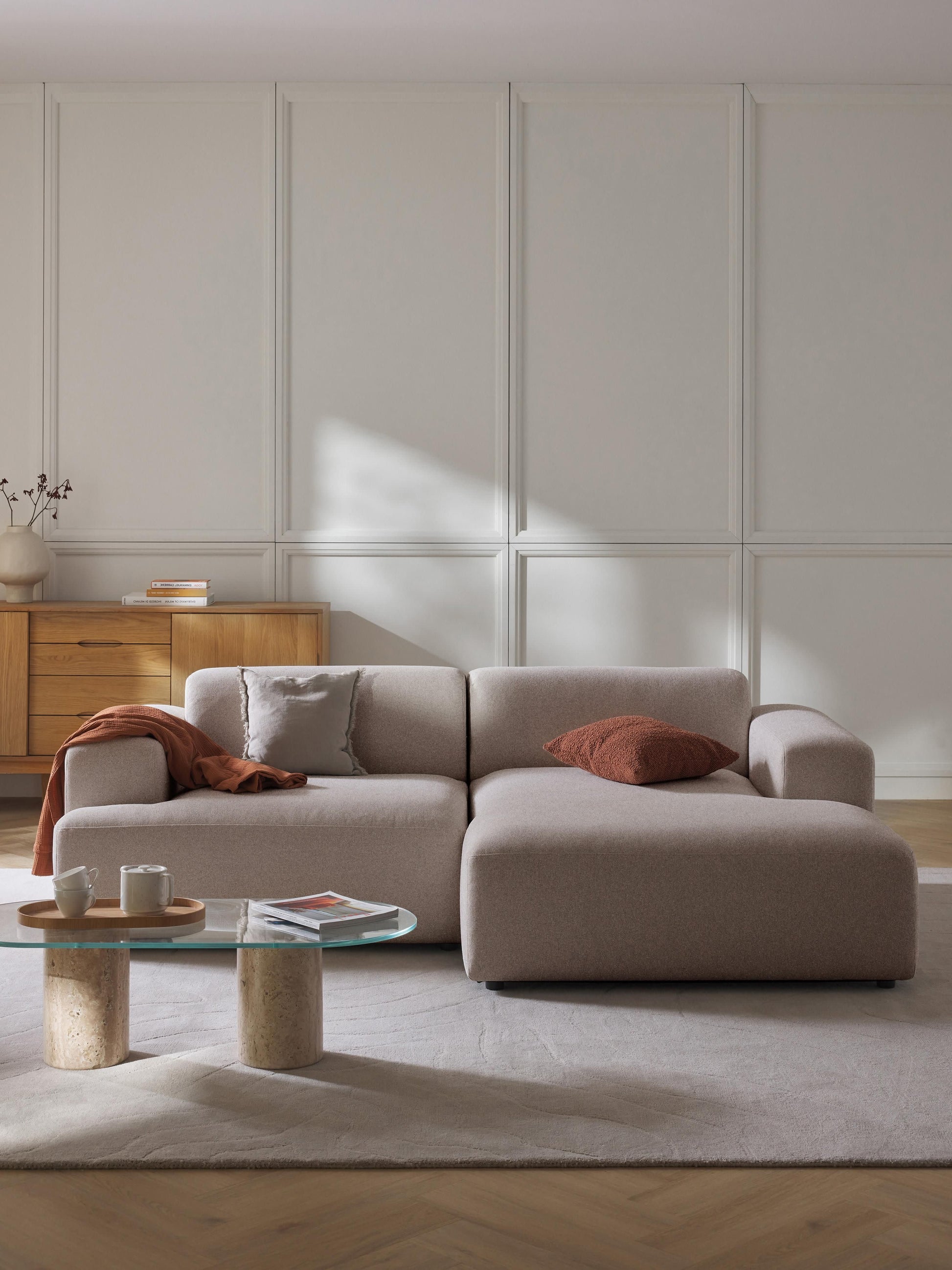 Melvie Corner Sofa, 3-Seater
