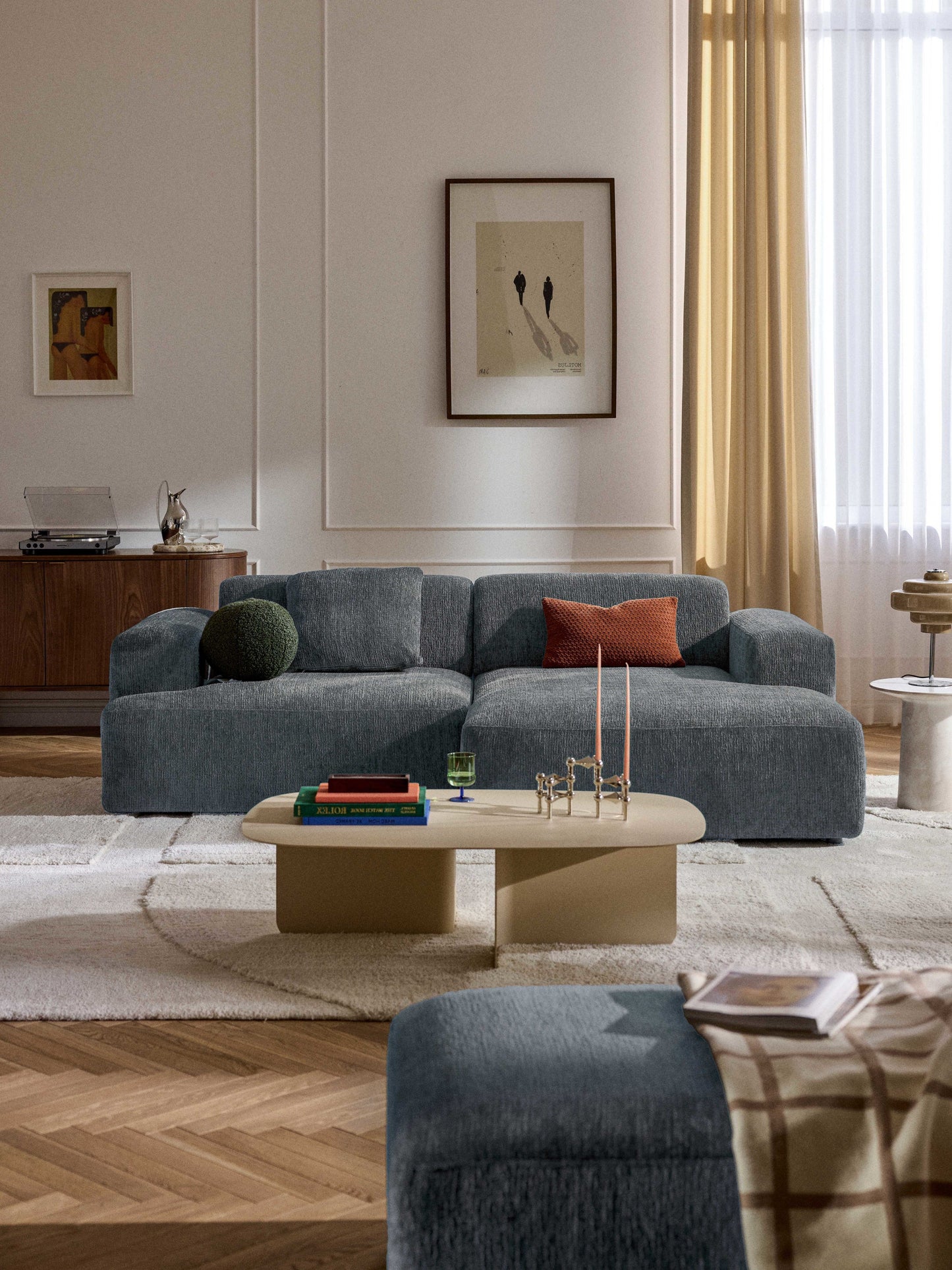 Melvie Corner Sofa, 3-Seater
