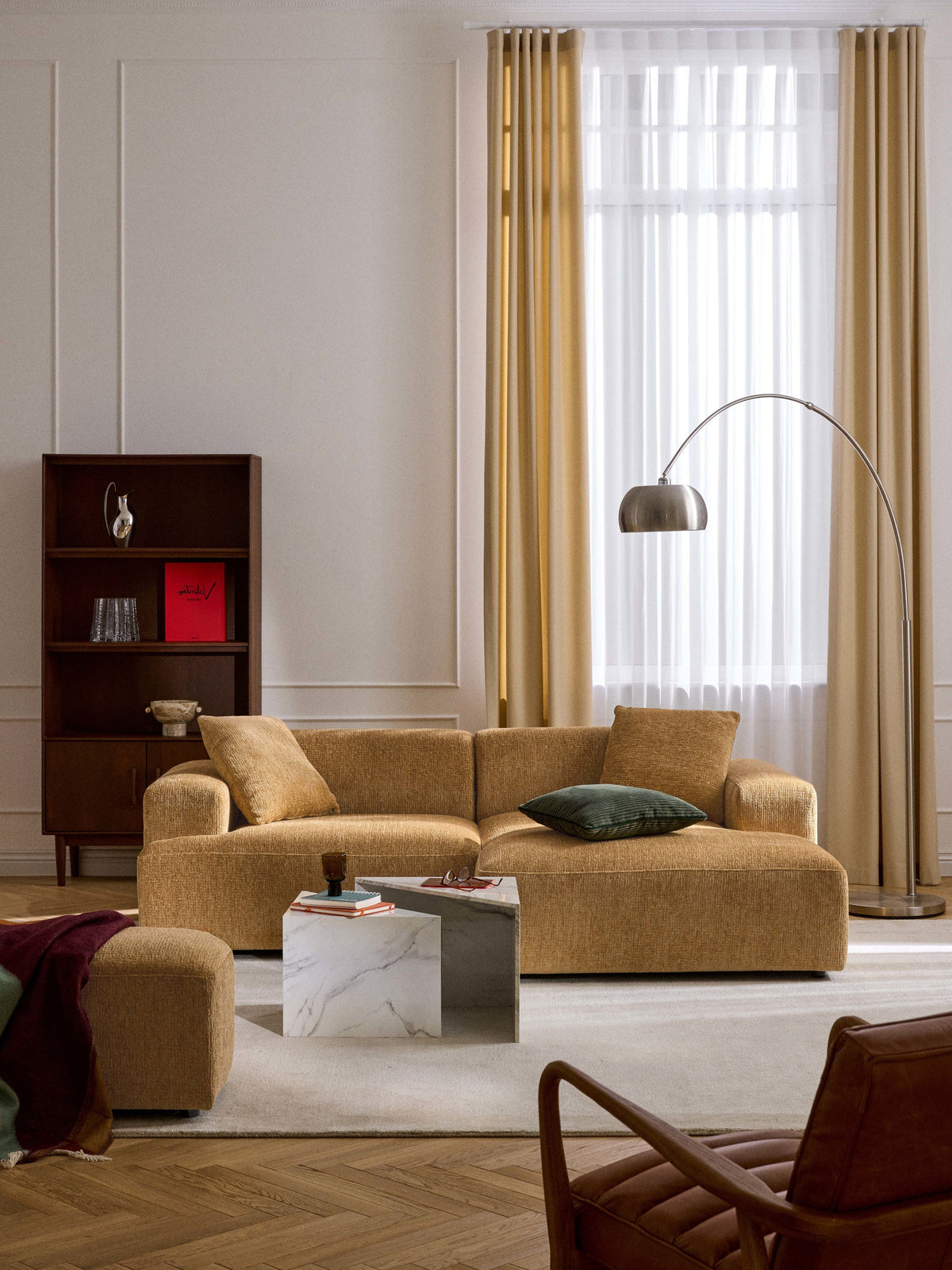 Melvie Corner Sofa, 3-Seater