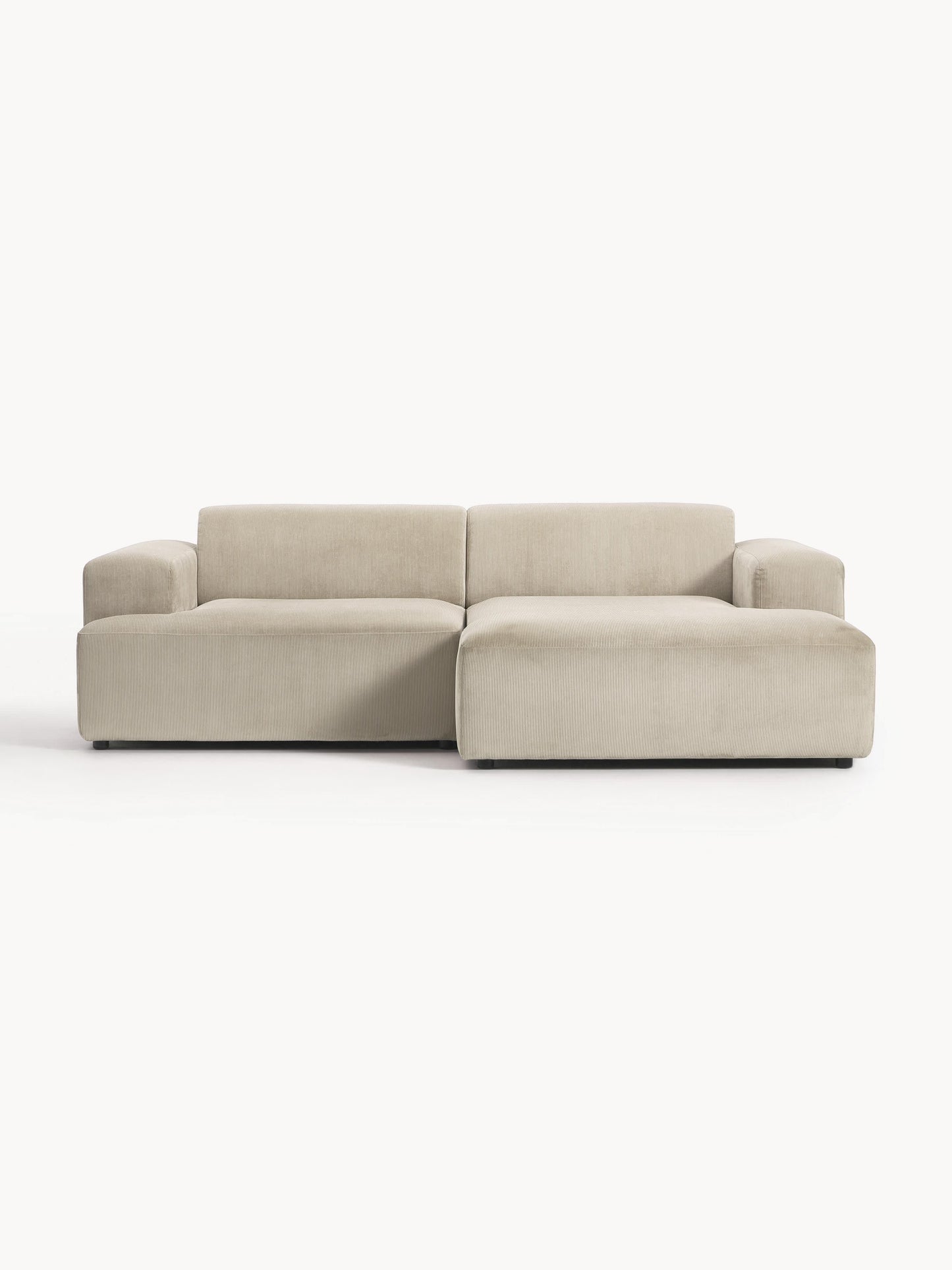 Melvie Corner Sofa in Corduroy (3-Seater)