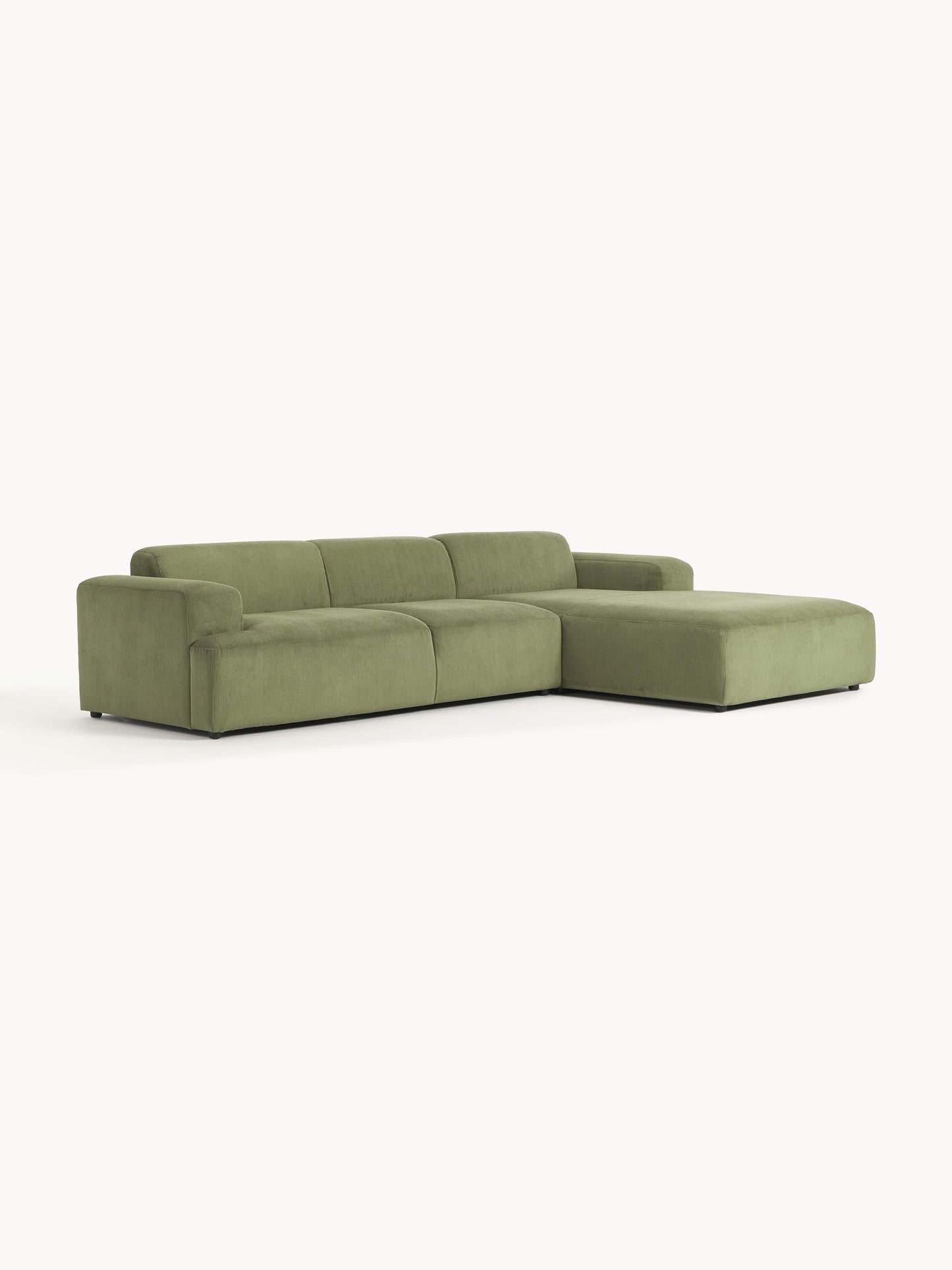 Melvie Corner Sofa in Corduroy (4-Seater)