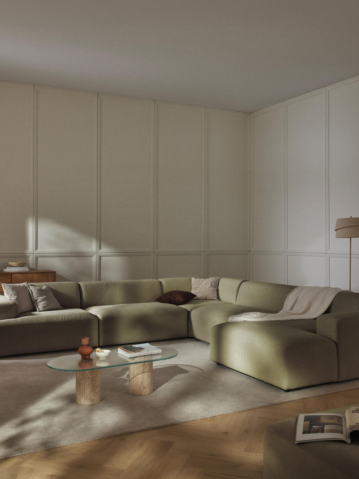 Melvie Corner Sofa, XL