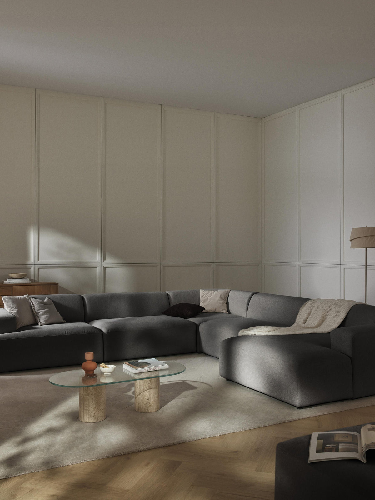 Melvie Corner Sofa, XL