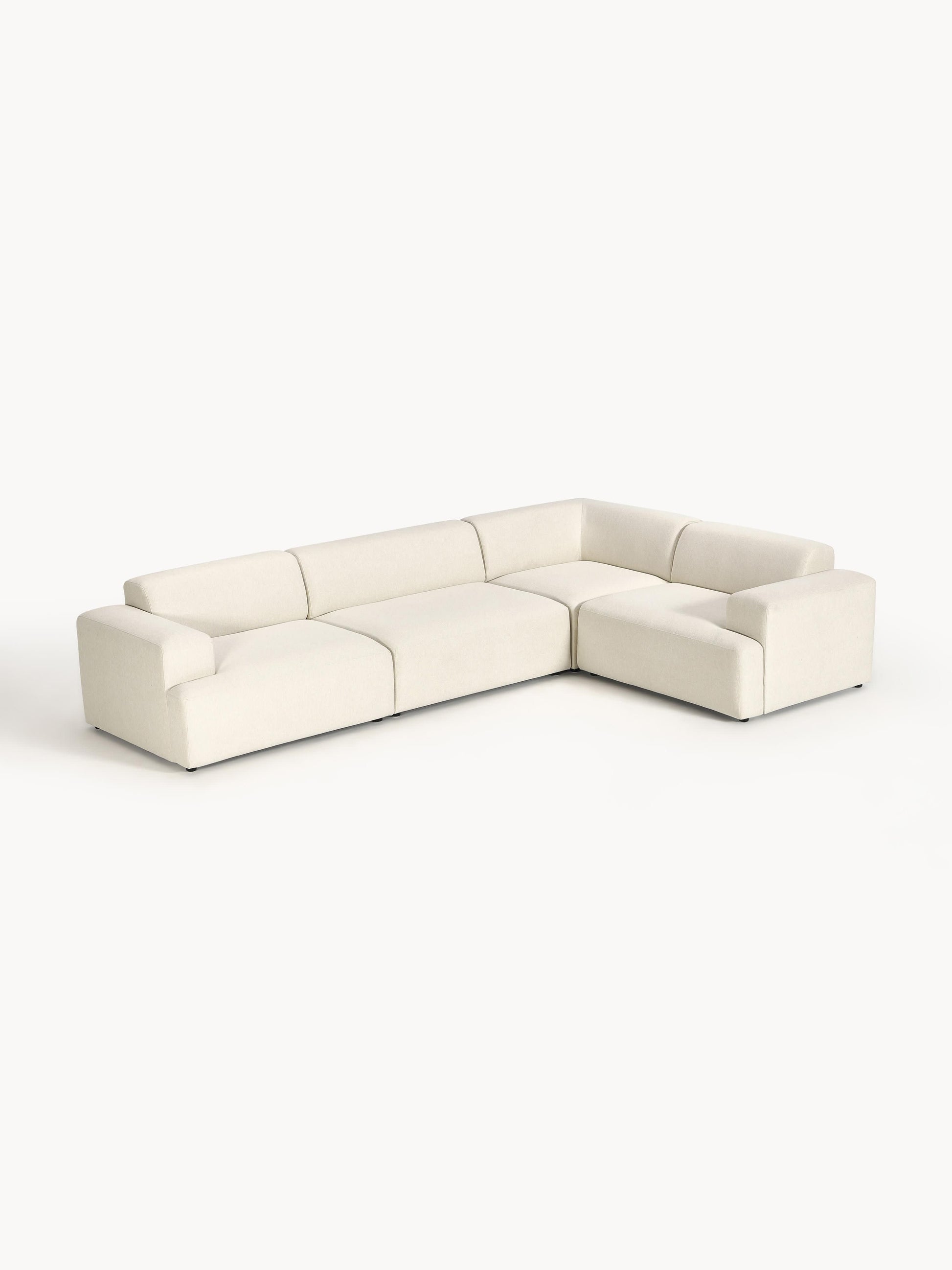 Melvie Large Corner Sofa, 4-Seater