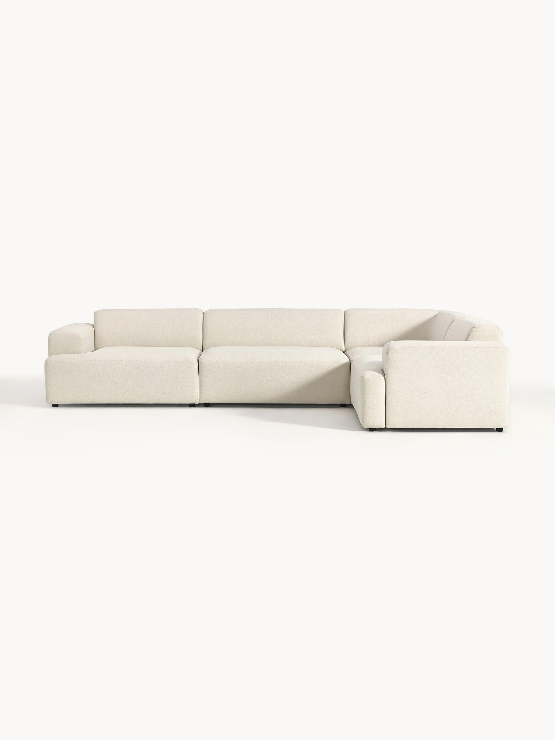 Melvie Large Corner Sofa, 4-Seater