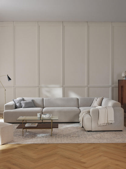 Melvie Large Corner Sofa, 4-Seater
