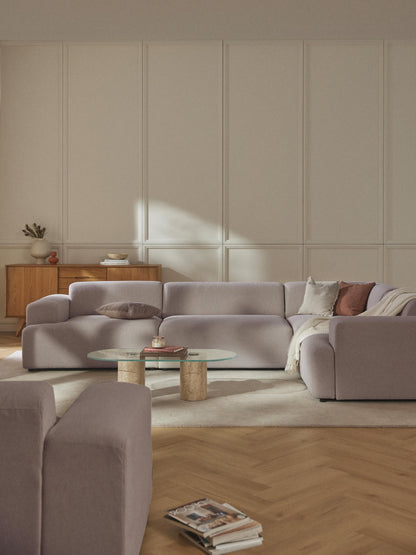 Melvie Large Corner Sofa, 4-Seater