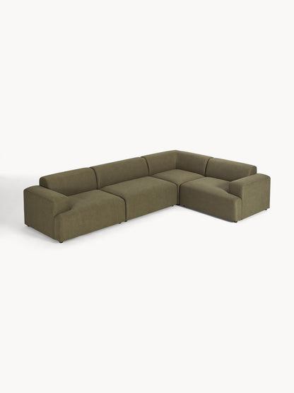 Melvie Large Corner Sofa, 4-Seater