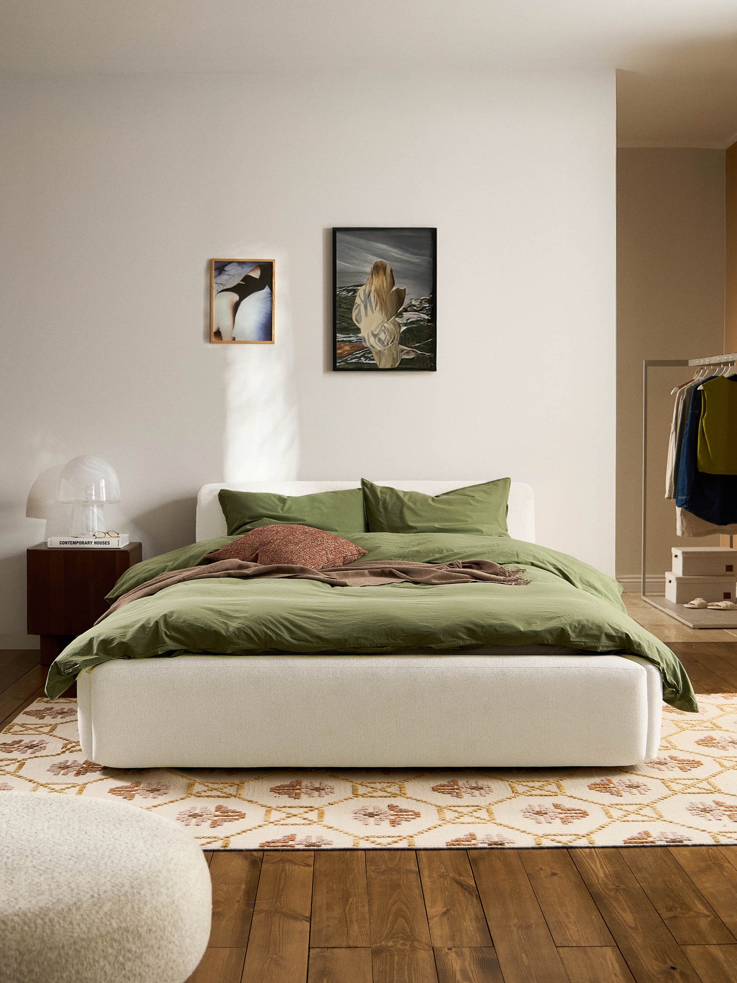 Melvie Upholstered Bed Frame