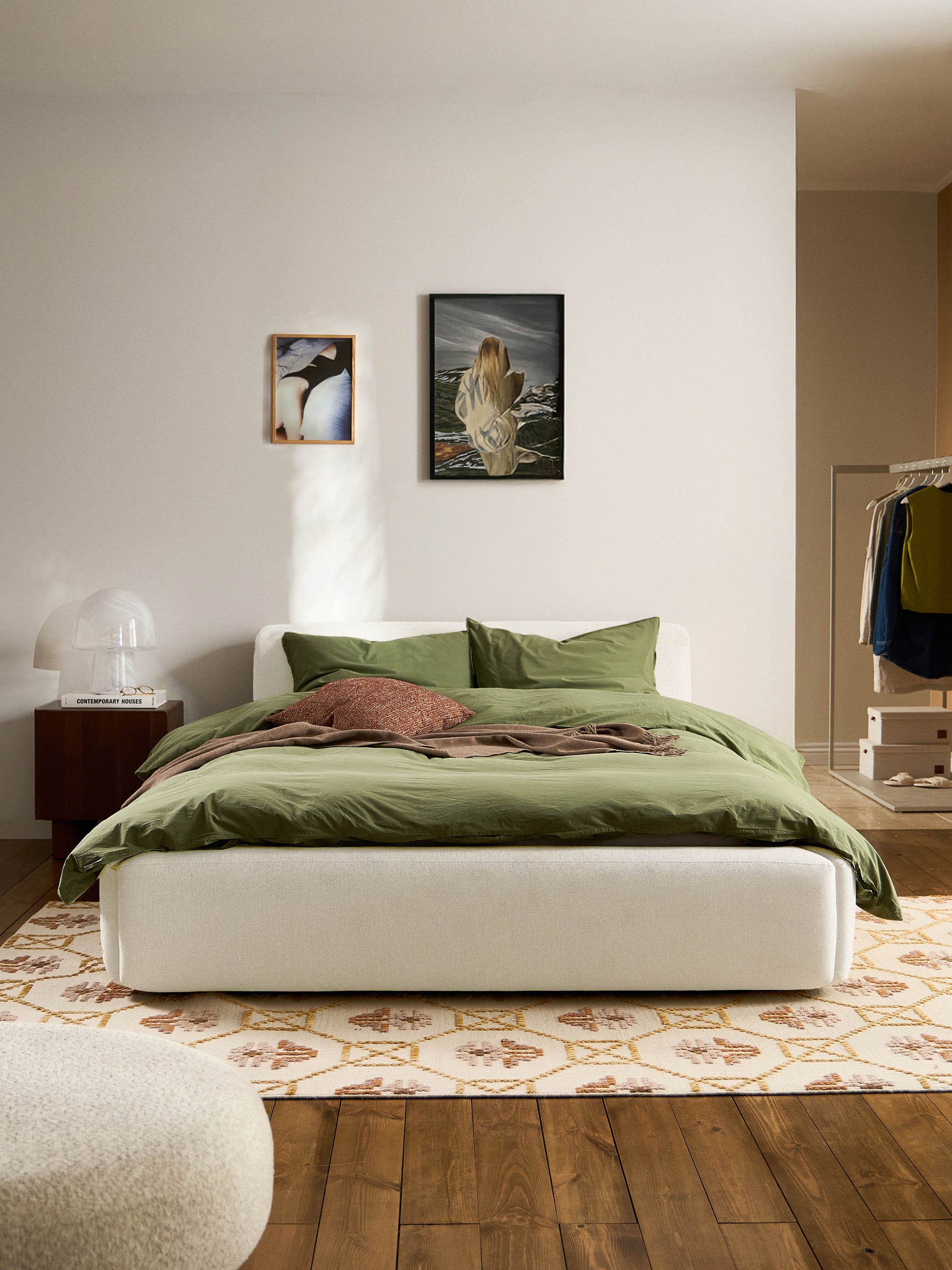 Melvie Upholstered Bed Frame
