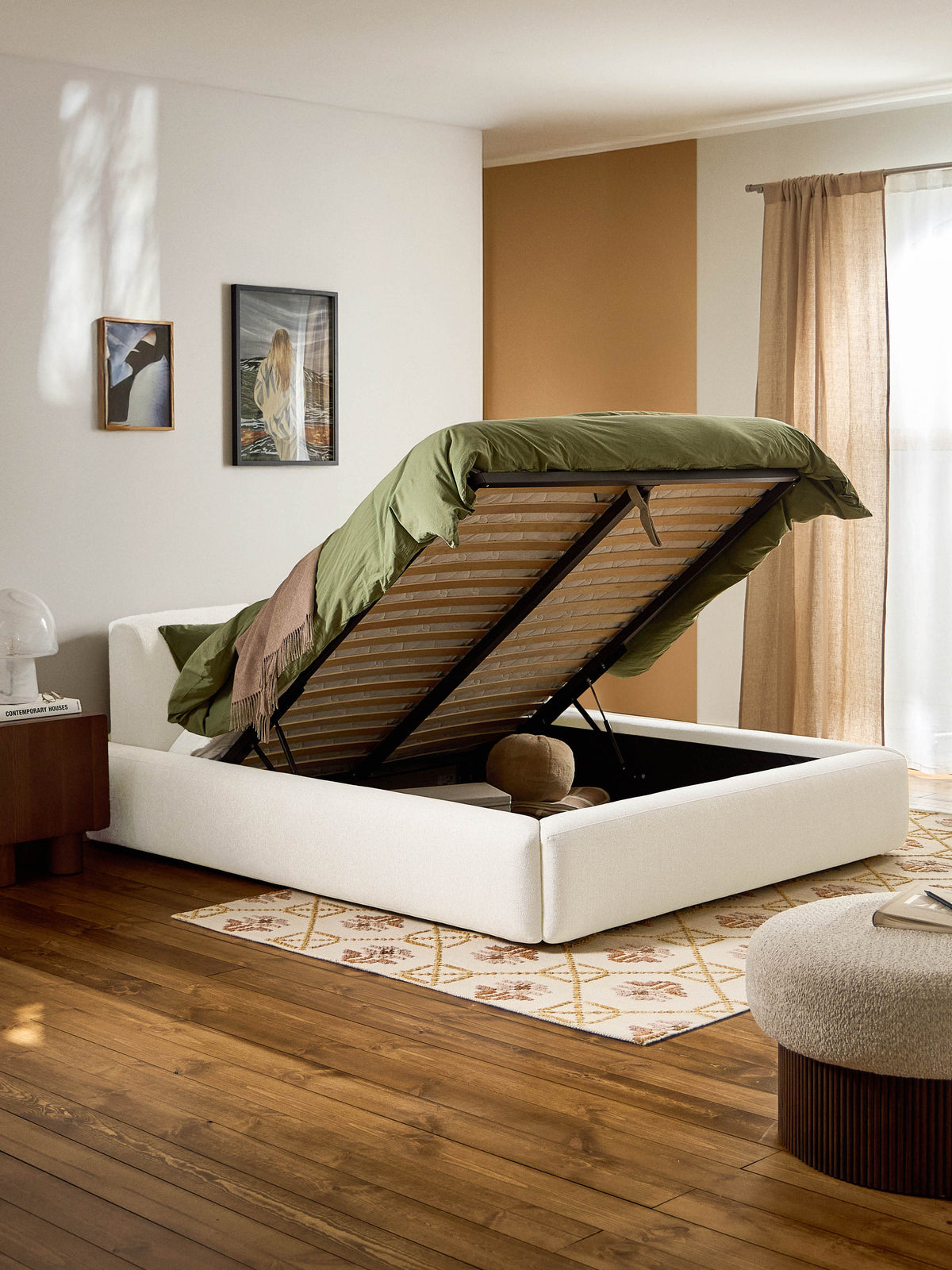 Melvie Upholstered Storage Bed