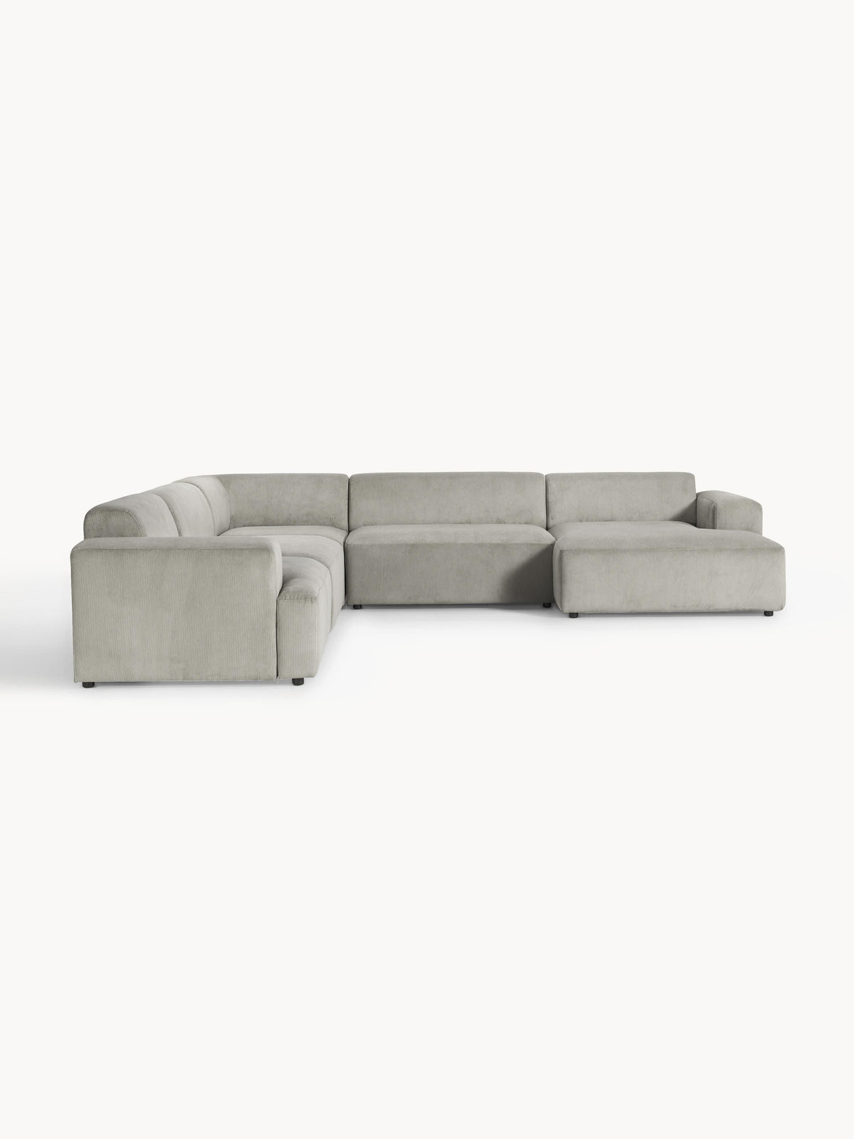 Melvie XL Corner Sofa in Corduroy