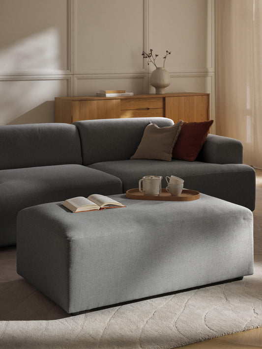 Melvie XL Footstool, W 116 x D 72 cm