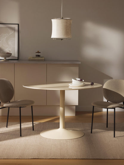 Mileva Oval Marble Dining Table, 120 x 90 cm
