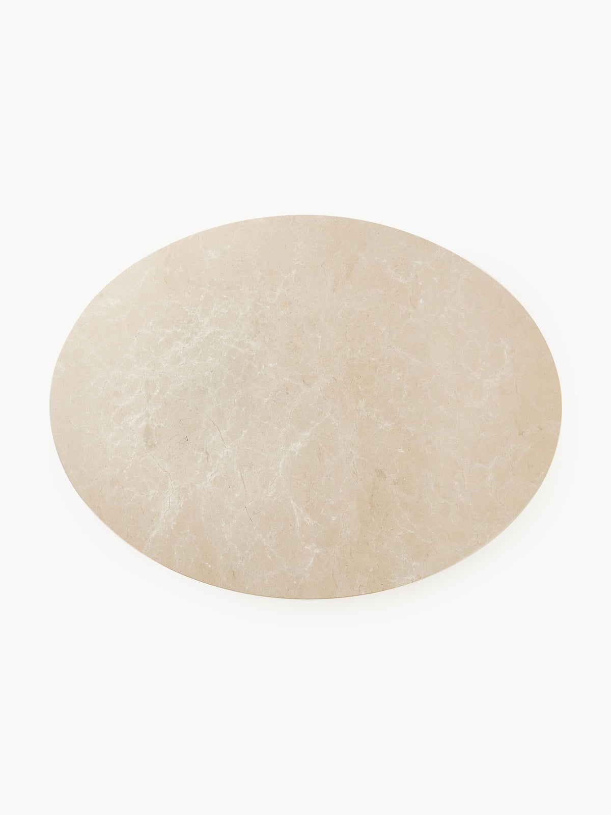 Mileva Oval Marble Dining Table, 120 x 90 cm