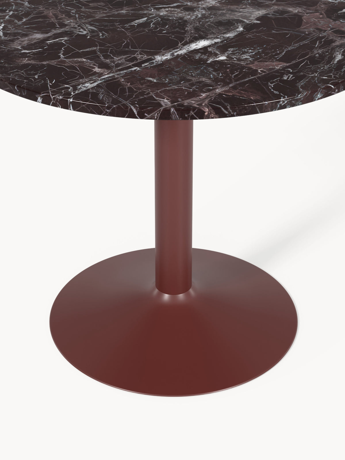 Mileva Round Marble Dining Table, Ø 90 cm