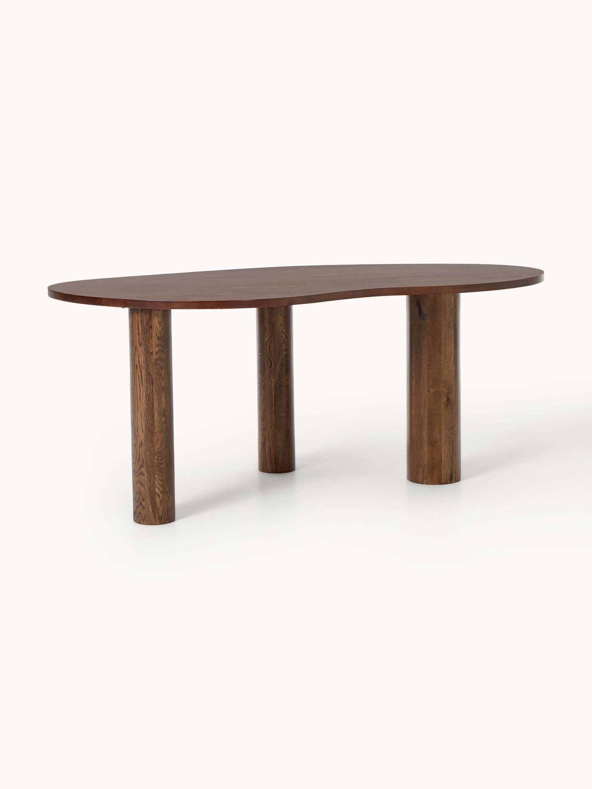 Naruno Dining Table in Oak with Organic Shape, in Various Sizes