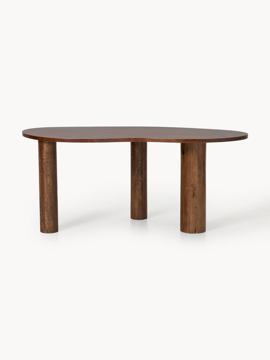 Naruno Dining Table in Oak with Organic Shape, in Various Sizes