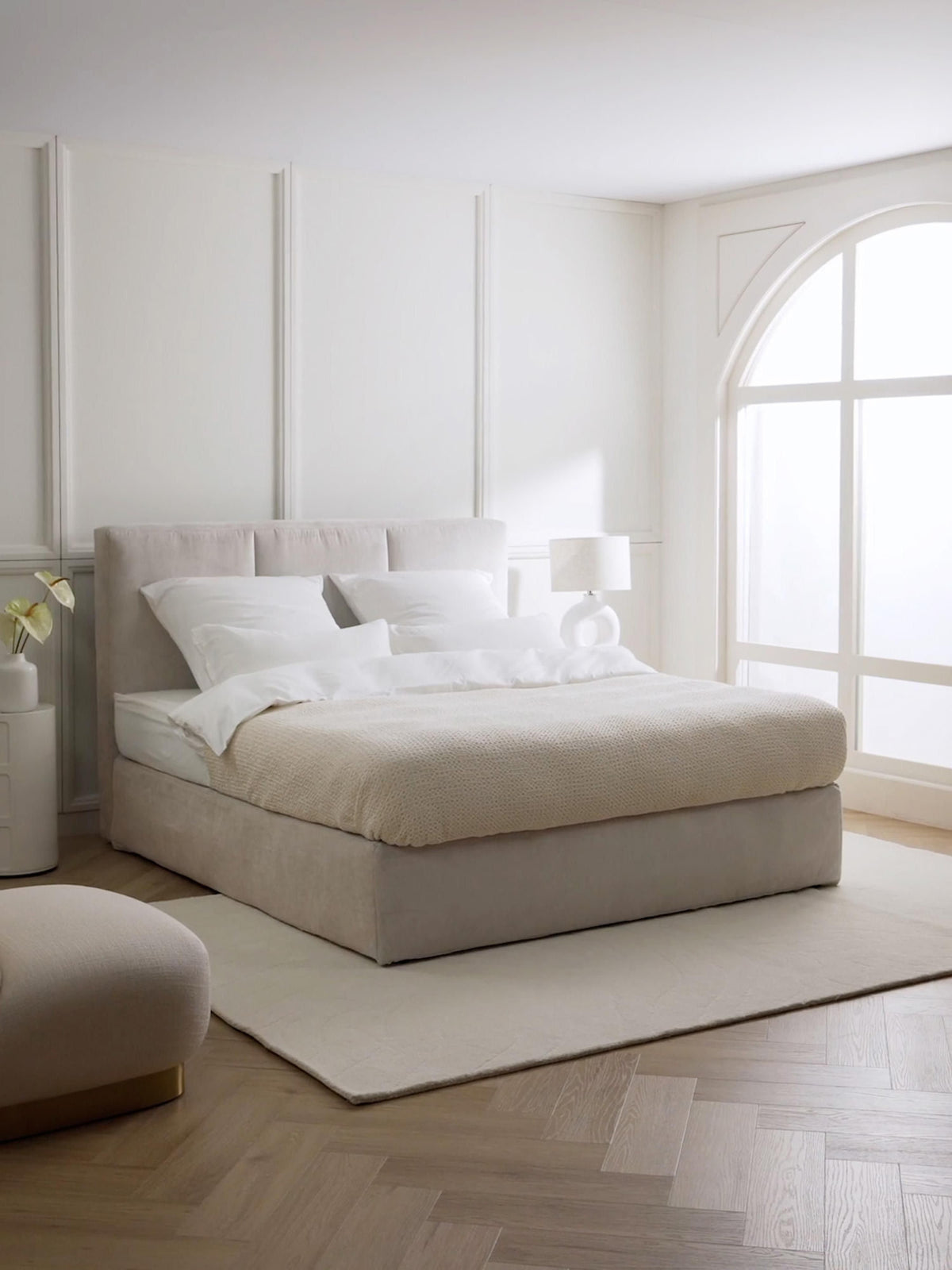 Oberto Box Spring Bed