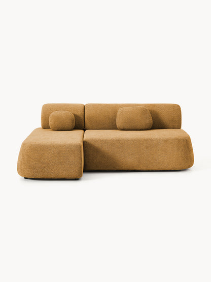 Paolo Teddy Bouclé Storage Sofa Bed