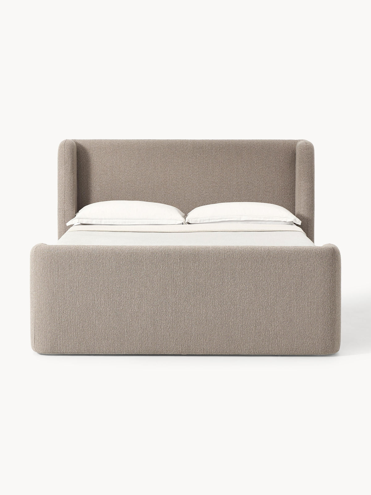 Perlin Bouclé Box Spring Bed