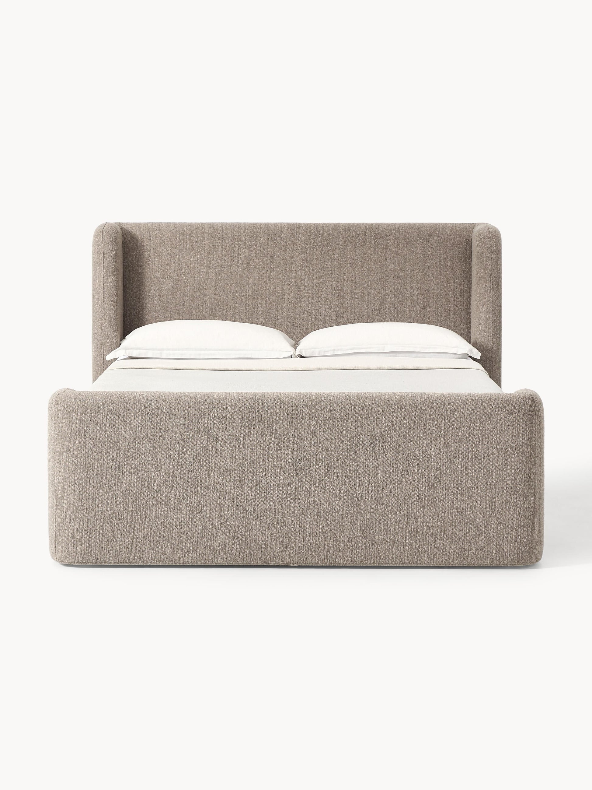 Perlin Bouclé Box Spring Bed