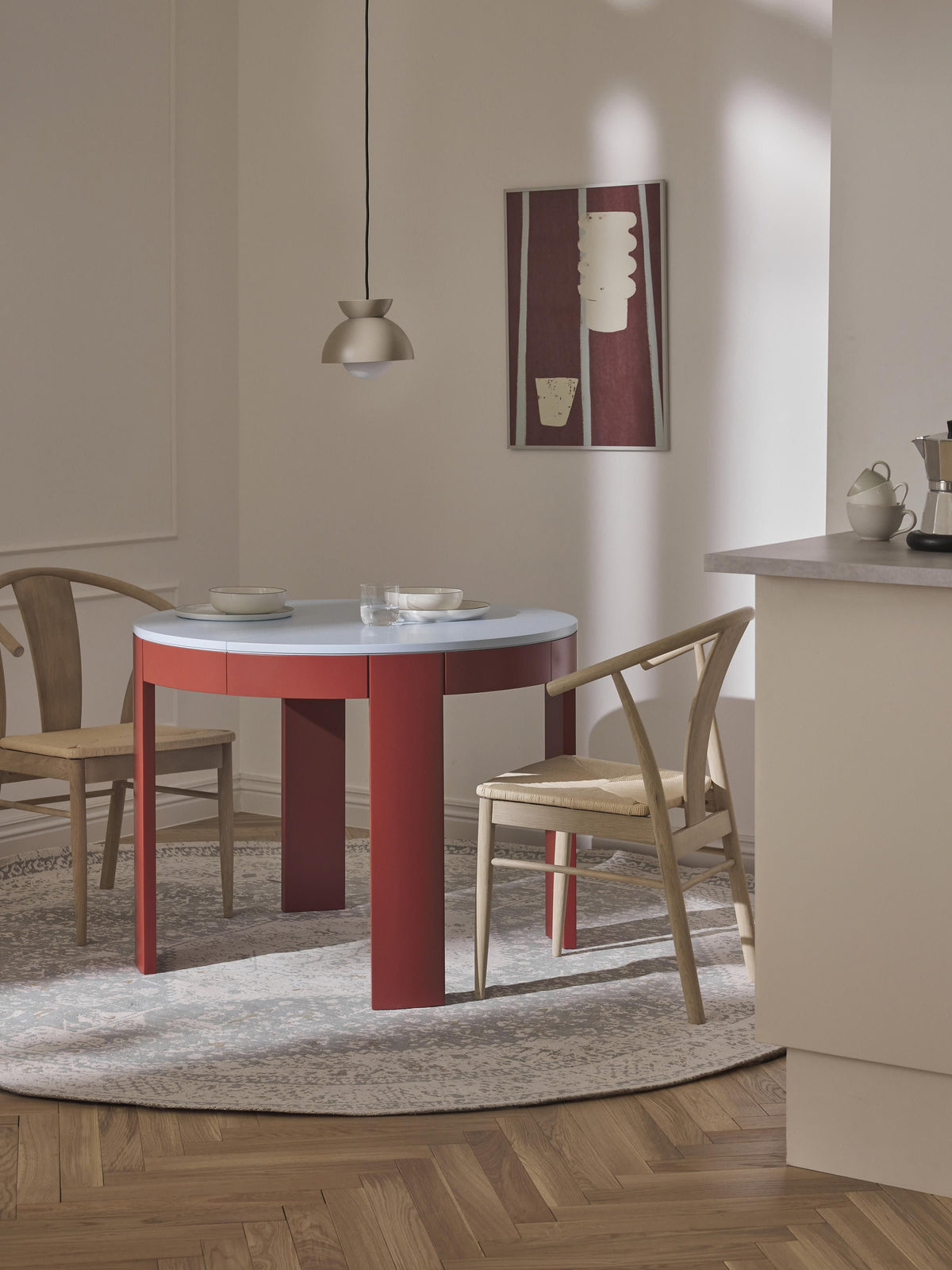 Samon Extendable Dining Table, 100 - 140 x 75 cm