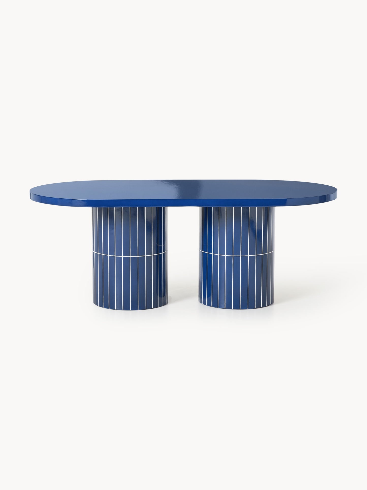 Sayen Oval Garden Dining Table, 200 x 100 cm