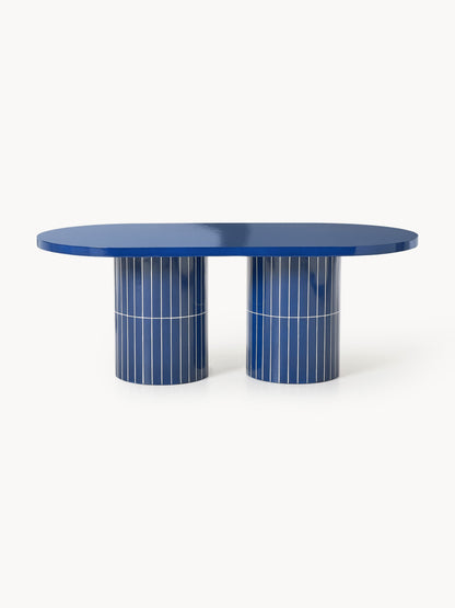 Sayen Oval Garden Dining Table, 200 x 100 cm