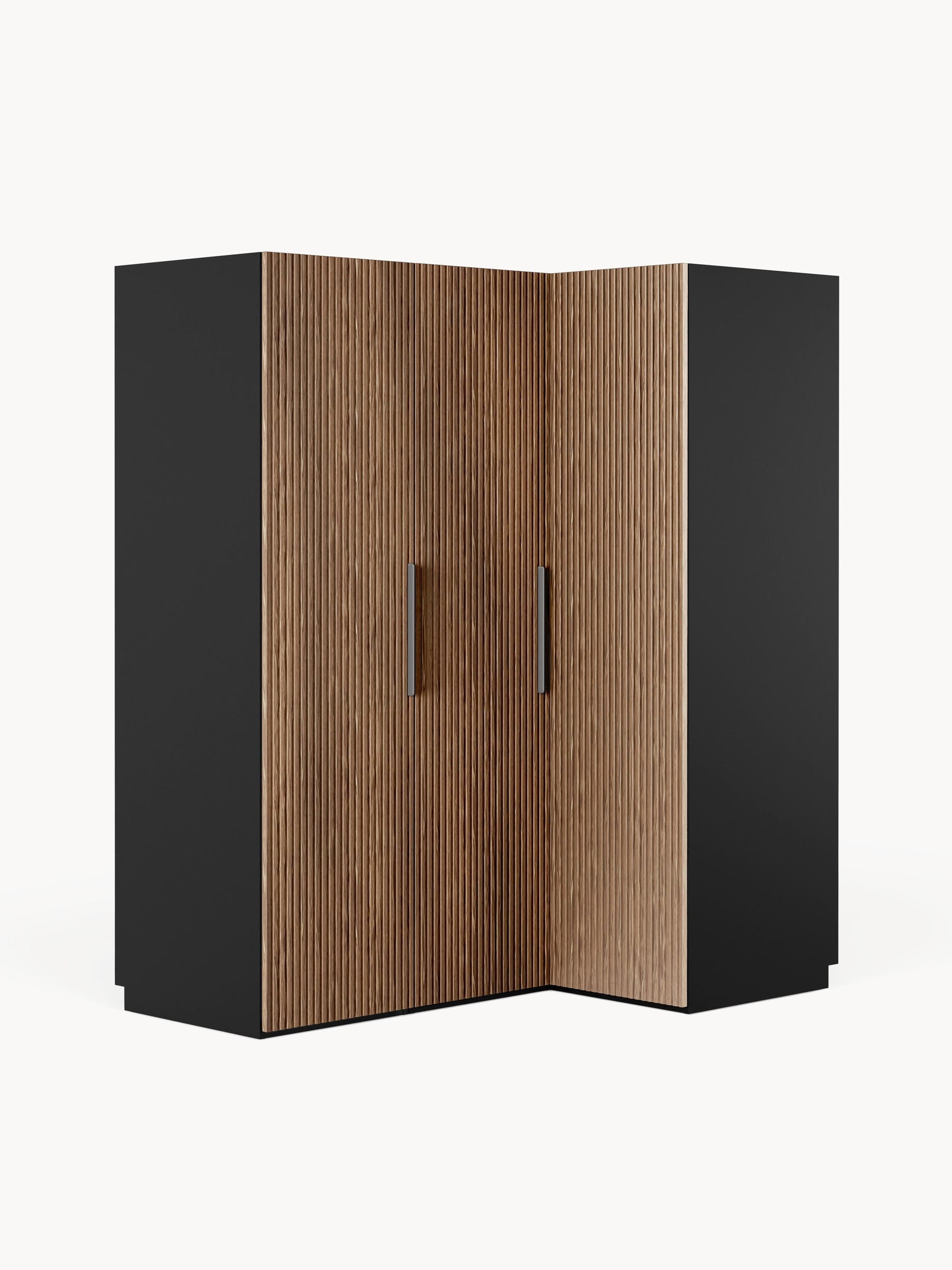 Simoni Modular Corner Wardrobe, 165 cm Wide, in Various Sizes