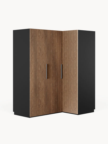 Simoni Modular Corner Wardrobe, 165 cm Wide, in Various Sizes