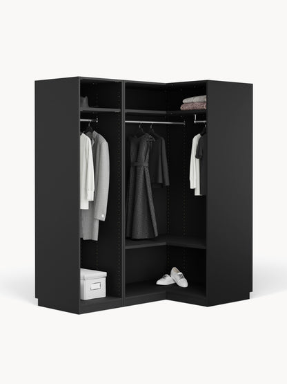 Simoni Modular Corner Wardrobe, 165 cm Wide, in Various Sizes