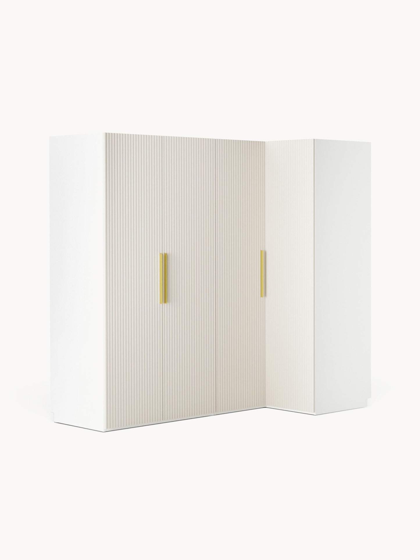 Simoni Modular Corner Wardrobe, 215 cm Wide, in Various Sizes