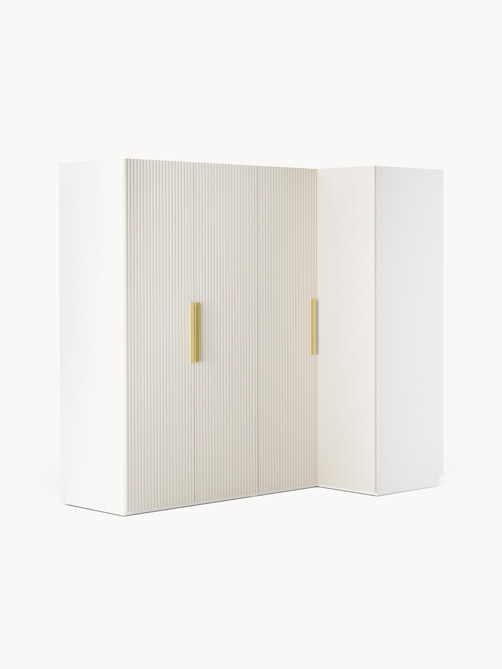 Simoni Modular Corner Wardrobe, 215 cm Wide, in Various Sizes