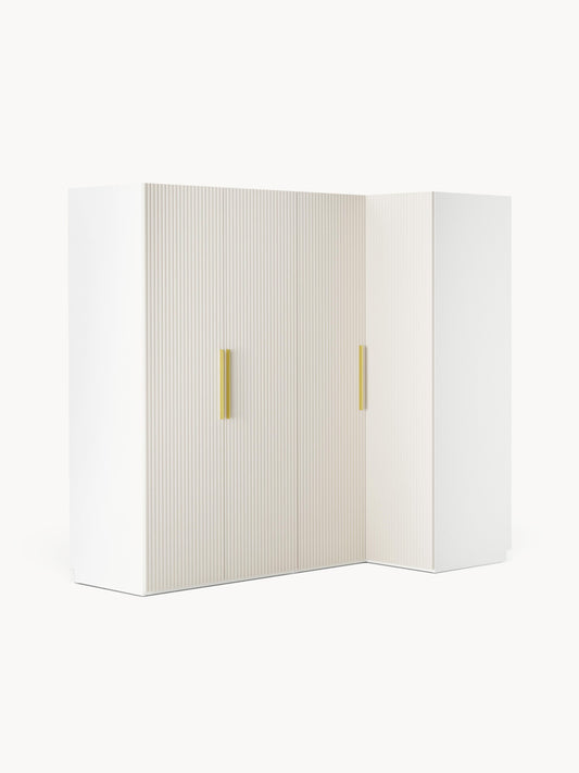 Simoni Modular Corner Wardrobe, 215 cm Wide, in Various Sizes