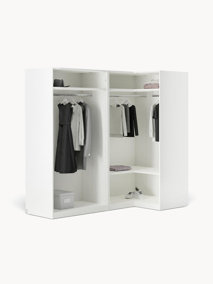 Simoni Modular Corner Wardrobe, 215 cm Wide, in Various Sizes