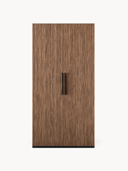 Simoni Modular Hinged-Door Wardrobe, 100 cm Wide, in Various Sizes