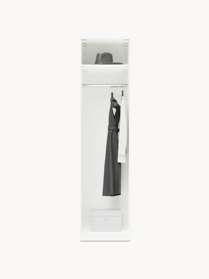 Simoni Modular Hinged-Door Wardrobe, 50 cm Wide, in Various Sizes
