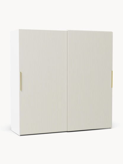 Simoni Modular Sliding-Door Wardrobe, 200 cm Wide, in Various Sizes
