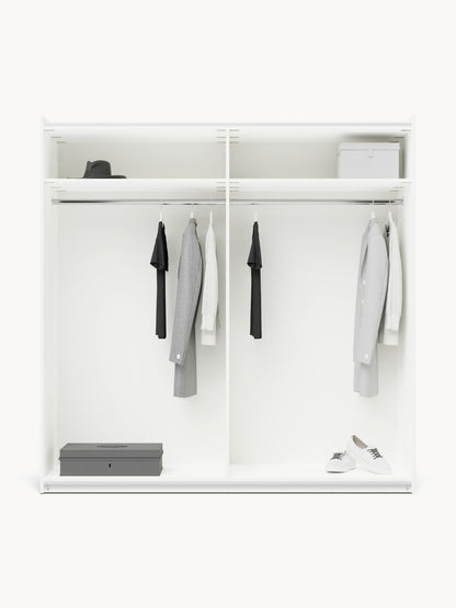 Simoni Modular Sliding-Door Wardrobe, 200 cm Wide, in Various Sizes