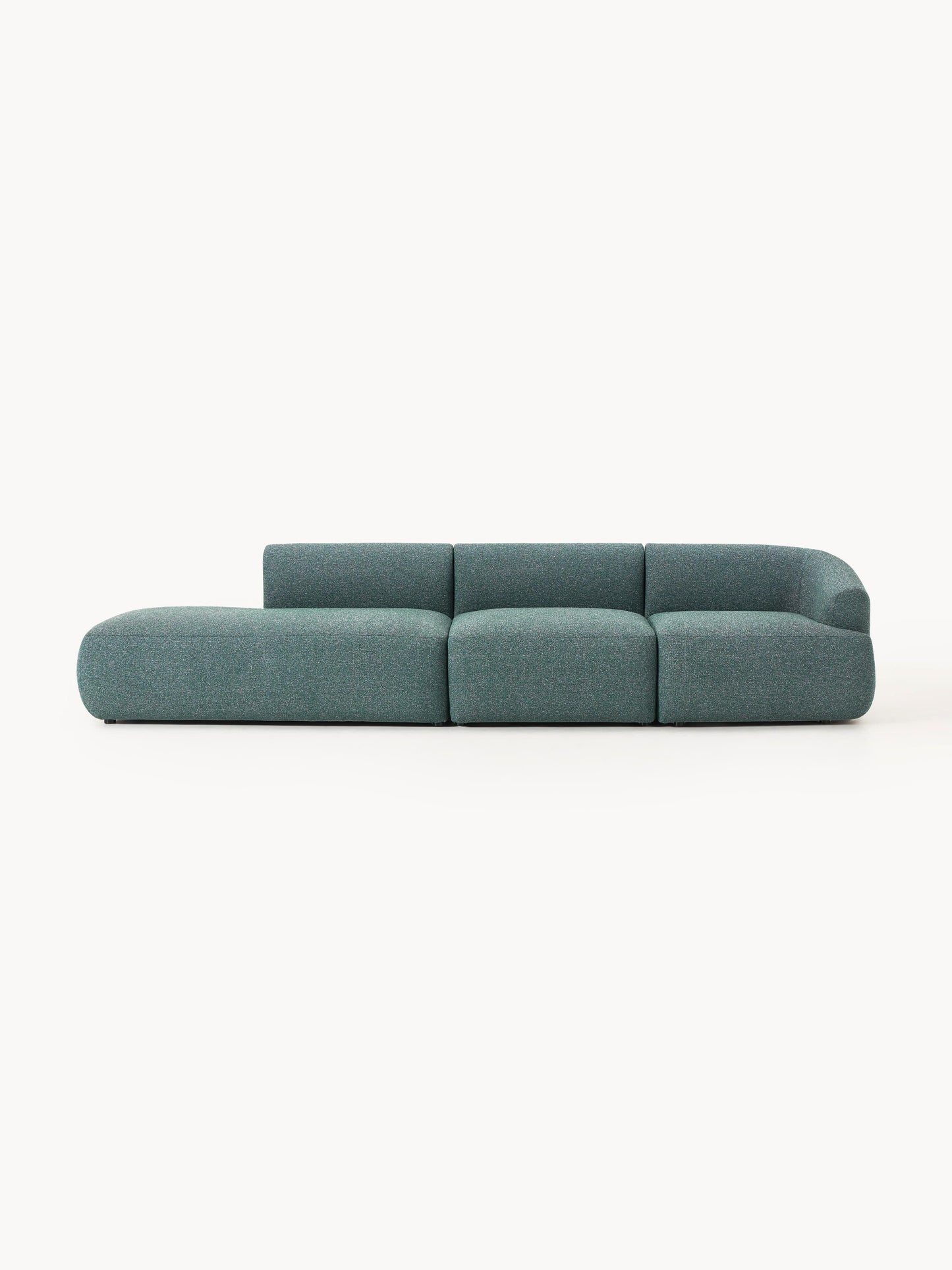 Sofira Bouclé Modular Chaise (2-Seater)