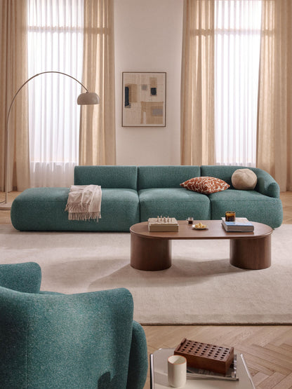 Sofira Bouclé Modular Chaise (2-Seater)